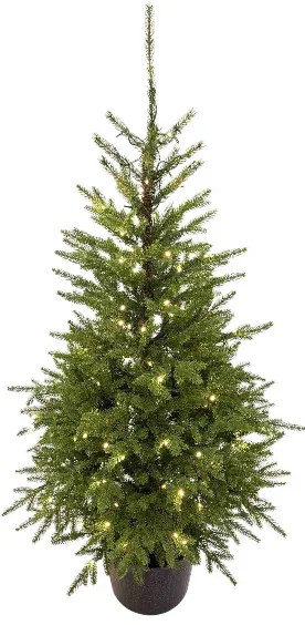 3D-s Kárpáti Luc cserepes műfenyő 150cm 150LED