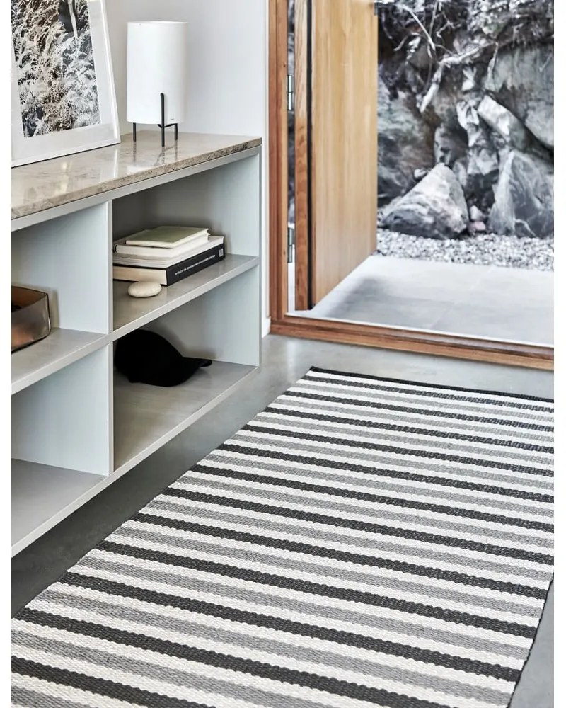 Szürke-bézs kültéri-beltéri szőnyeg 70x120 cm Teo Warm Grey – Pappelina