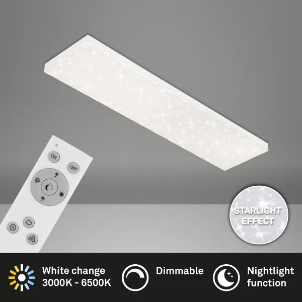Brilo - LED Dimmelhető mennyezeti lámpa STARRY SKY LED/24W/230V 3000-6500K + távirányító