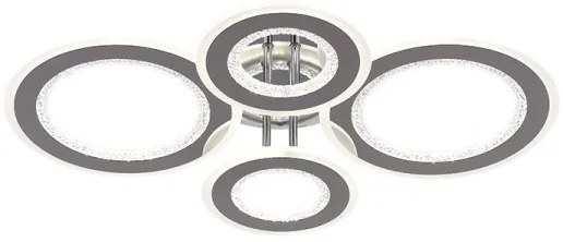 LED Dimmelhető felületre szerelhető csillár LED/100W/230V 3000-6500K + távirányítás