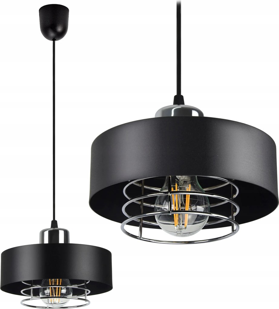 Lámpa Led Mennyezeti Függő Csillár Vigo II Króm