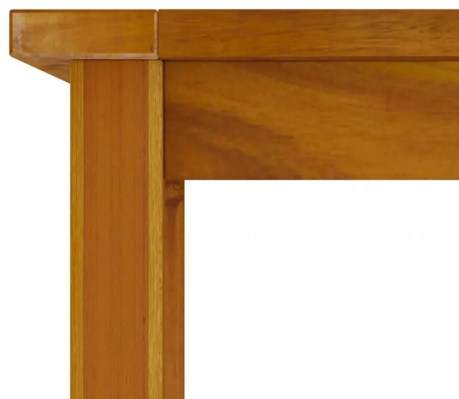 tömör akácfa kerti asztal 200 x 100 x 74 cm