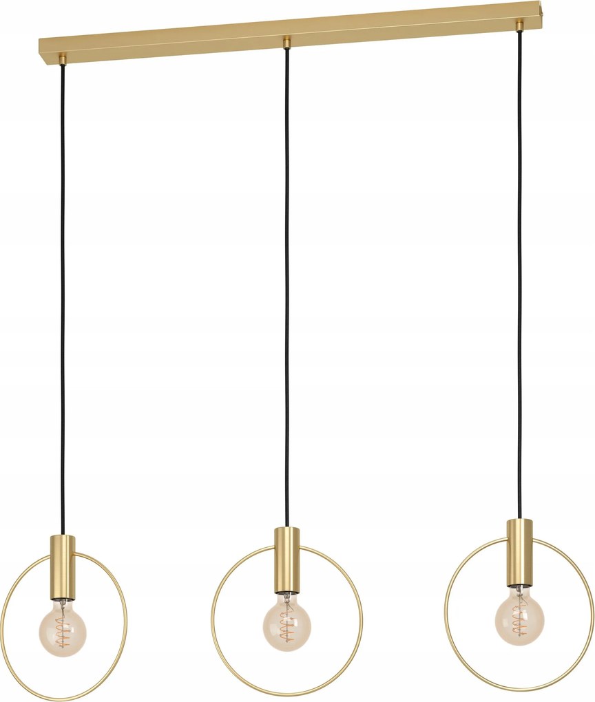 Függő Lámpa Túlnyúlás Eglo Manizales 98835 Sárgaréz