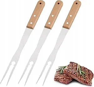 Húsvilla Grillhez, 3 Darabos Rozsdamentes Acél, 34 CM