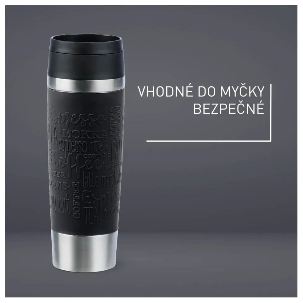 Fekete utazóbögre 500 ml – Tefal