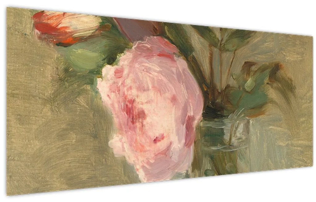 Kép - Berthe Morisot, Peonies, reprodukciók (120x50 cm)