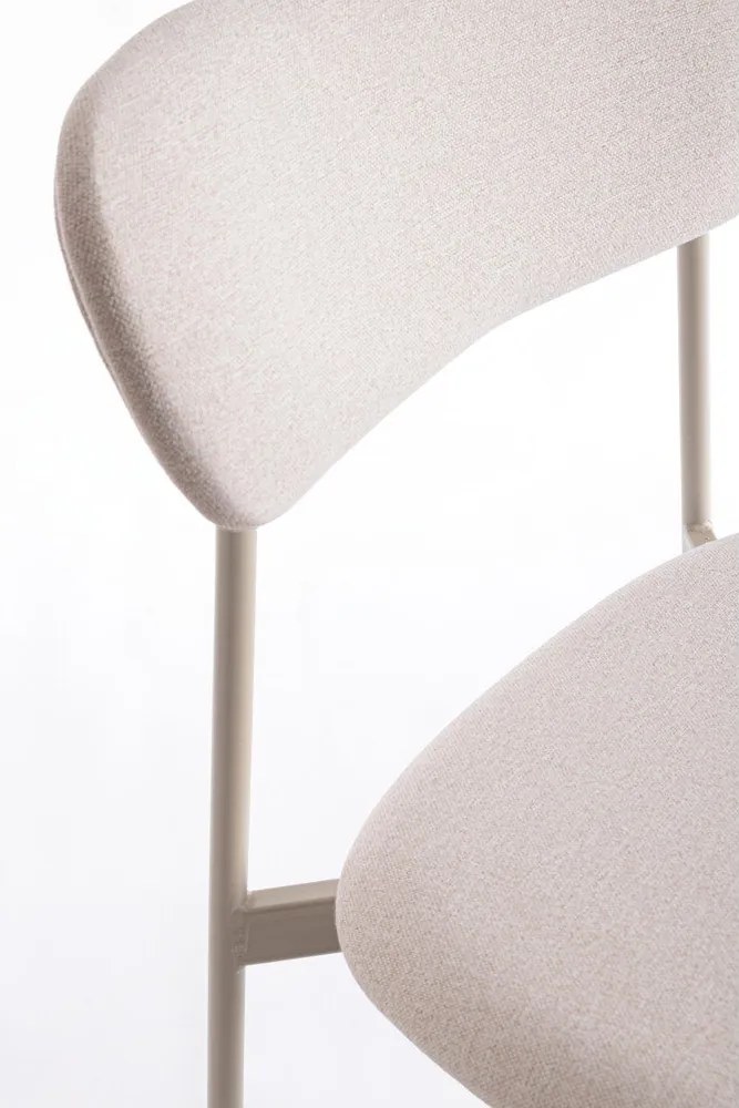 Szürkésbarna kárpitozott étkezőszék Inka – Yes Everyday