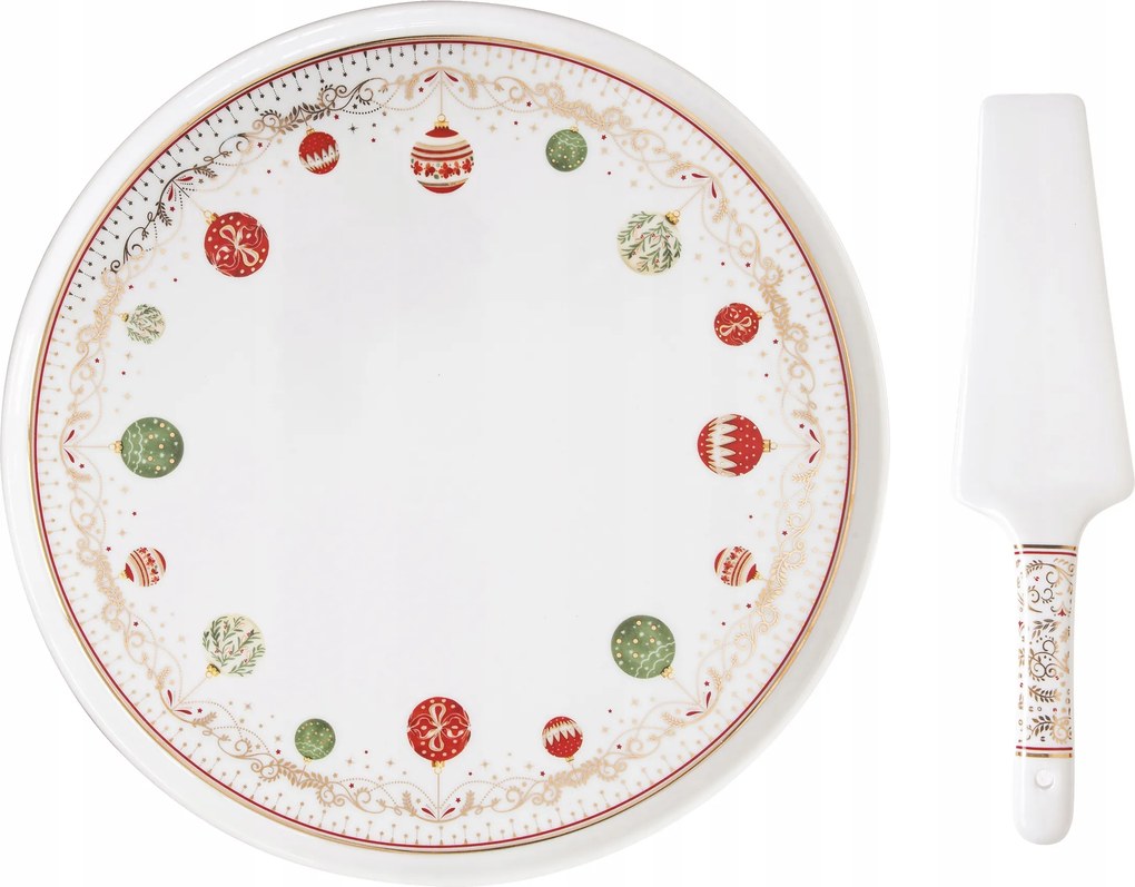 Tálalótál Sütemény Karácsonyi Tányér Karácsonyi Ünnepi Dekoráció