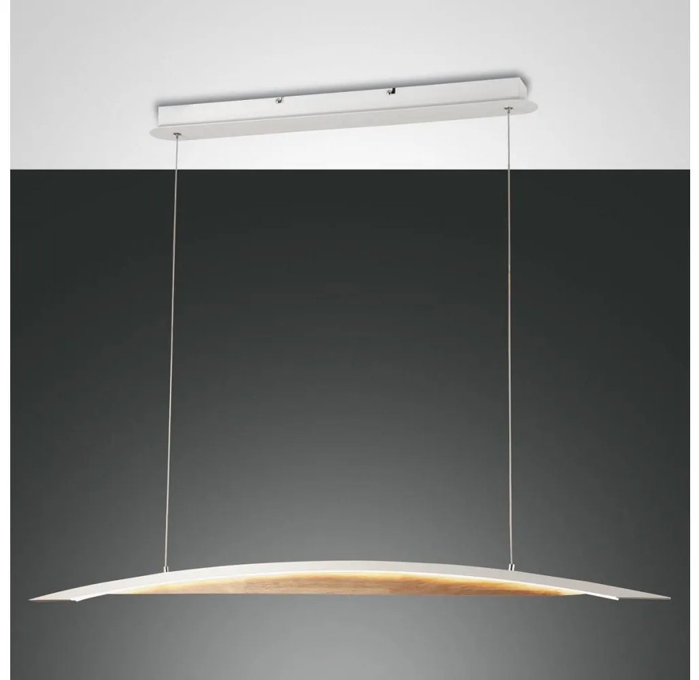 Fabas Luce 3697-40-102- LED dimmelhető csillár zsinóron CORDOBA LED/36W/230V fehér