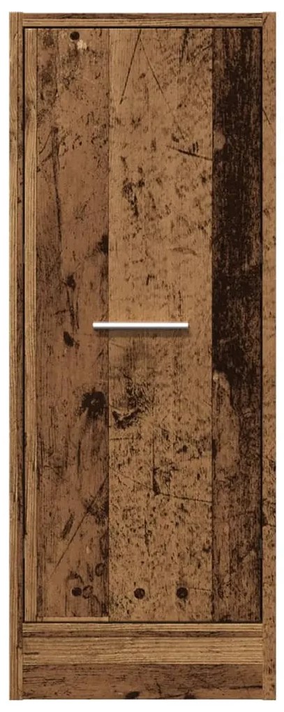 antik fa színű szerelt fa patikaszekrény 30 x 41 x 77,5 cm