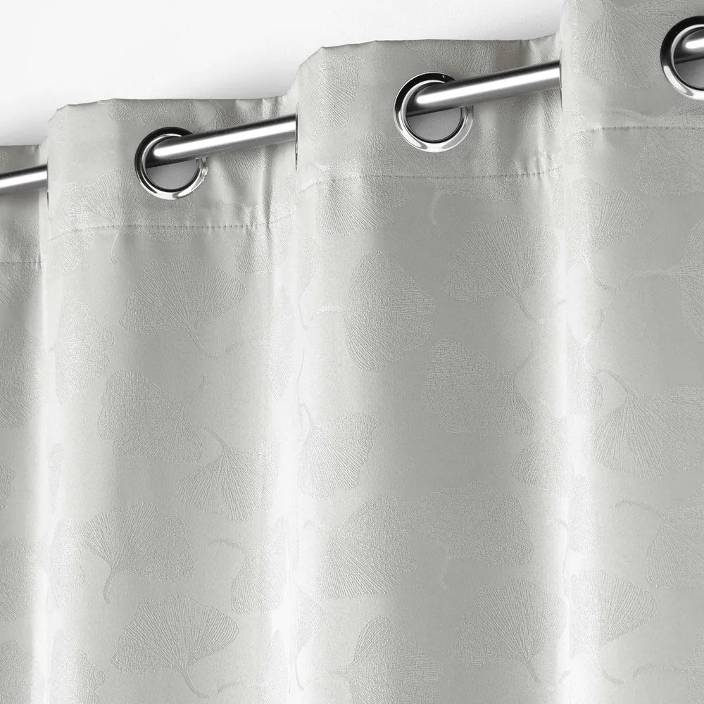 Világosszürke sötétítő függöny 140x260 cm Lunella – douceur d'intérieur