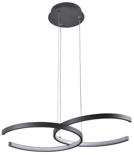 LED dimmelhető függeszték kábellel LED/50W/230V 3000-6500K + távirányító