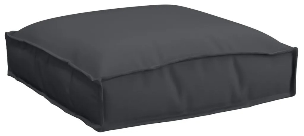 Raklap Párnák üléshez 4 db Fekete 40x40x8 cm Oxford Szövet