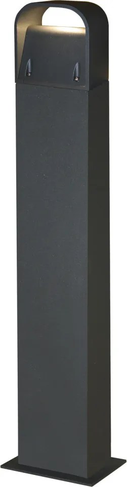 NOVOLUX 461B-L0206A-04 ZENDA Modern Kültéri Állólámpa Antracit LED IP55