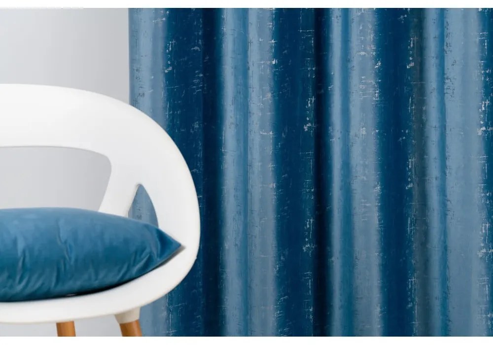 Kék függöny 140x260 cm Scento – Mendola Fabrics