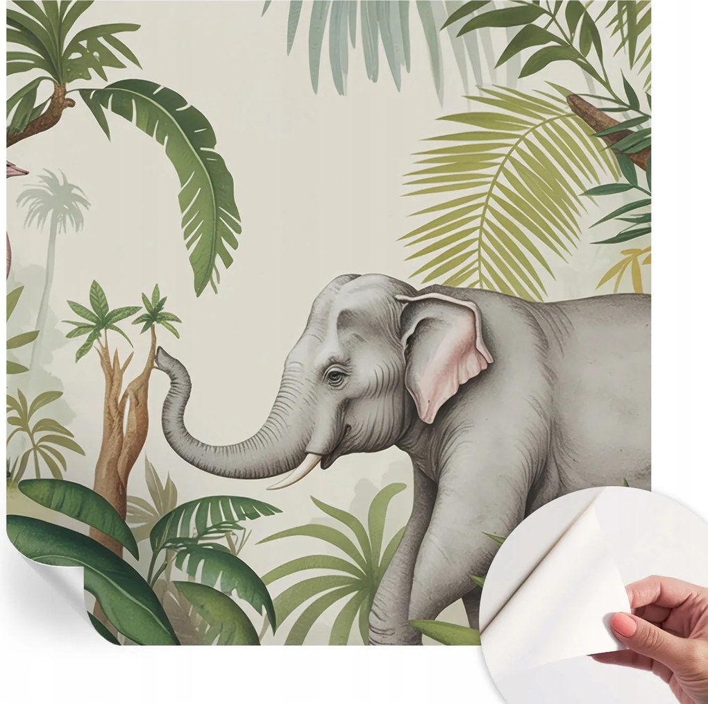 Öntapadós Stílusos Dekoratív Fotótapéta Egzotikus jelenet 250x250 cm