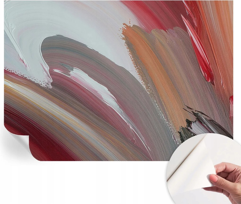 Dekoratív öntapadós fotótapéta az irodába Festmény expresszió 208x146 cm