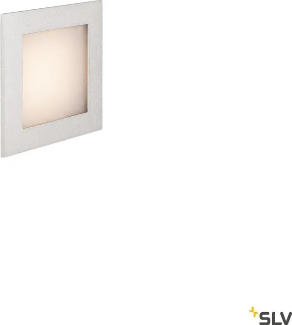SLV FRAME BASIC 1000577 Beépíthető lépcsőházi lámpa 1x3.1W/LED 2700K 140LM IP20