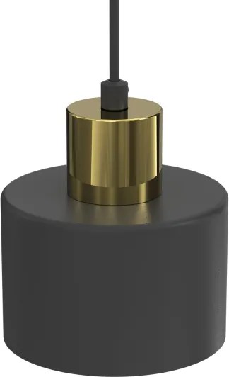Kábeles csillár PARKLA 1xE27/15W/230V fekete