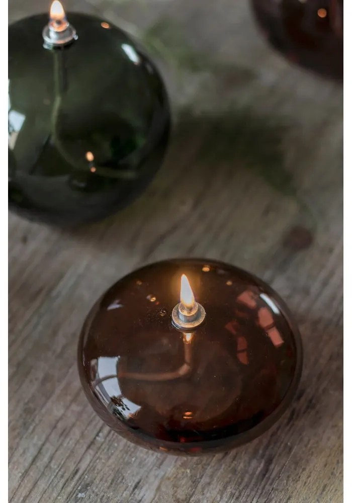 Üveg olajlámpa (magasság 6 cm) Aura – Mette Ditmer Denmark
