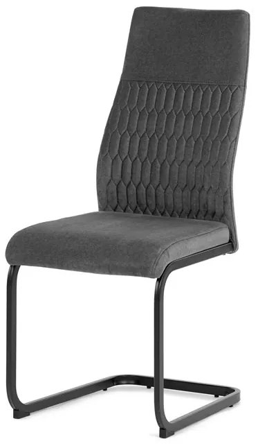 Szürke Bársony Étkezőszék. DCL-X7018 GREY2