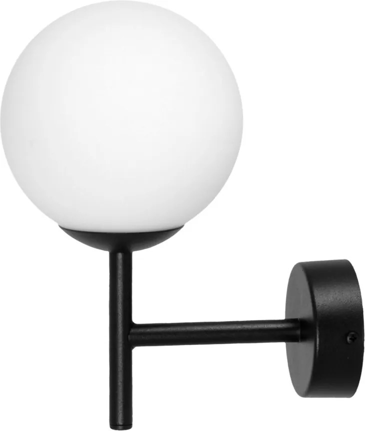 KAJA K-4884 FARO Fekete Színű Fali Lámpa 1xE14 10W IP20