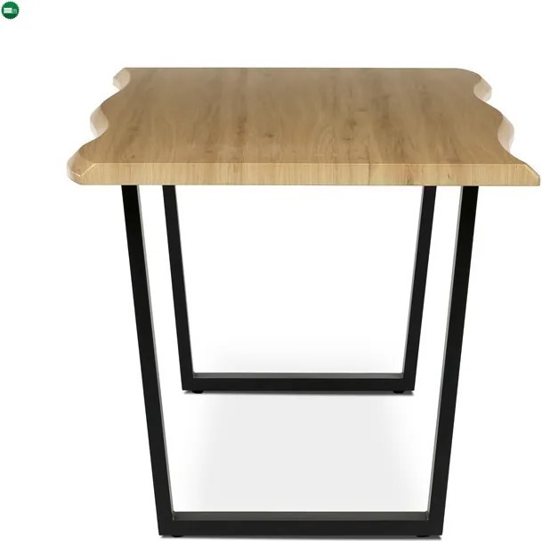 Étkezőasztal 180×90 cm, MDF, Vad Tölgy. HT-F4218 OAK