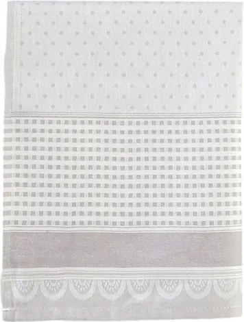 Zefirek pamut konyhai törlőkendő 50x70 hamuszürke