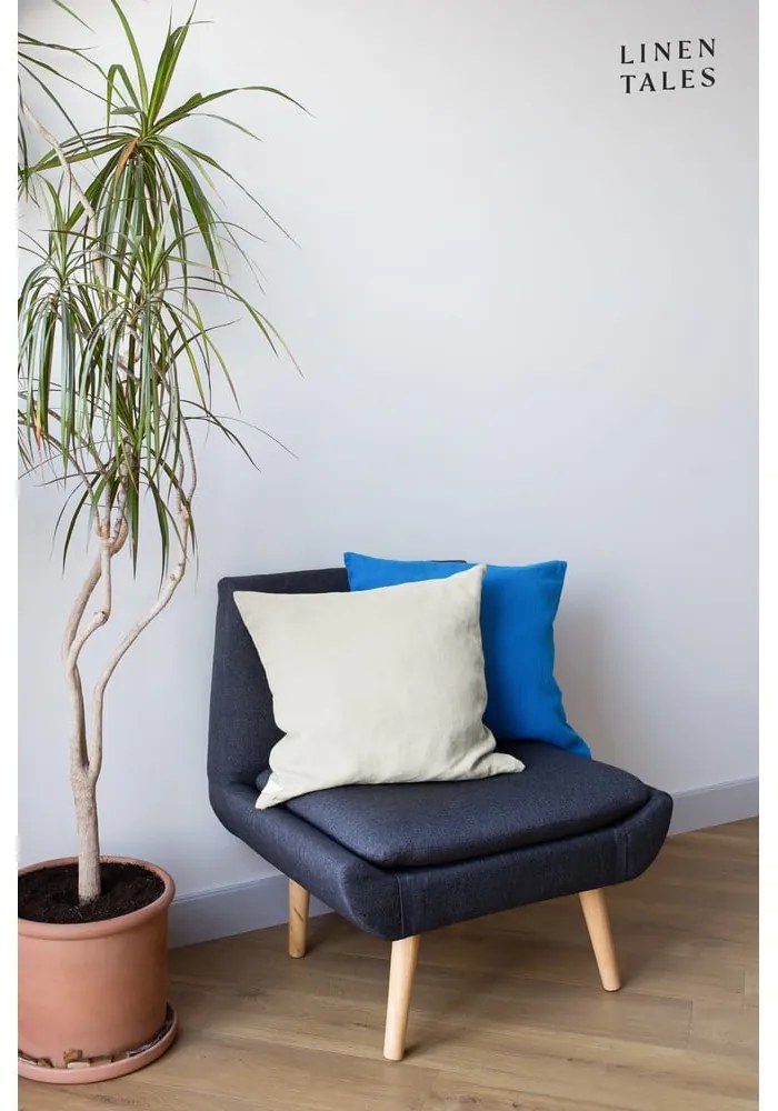 Len párnahuzat 40x40 cm White – Linen Tales