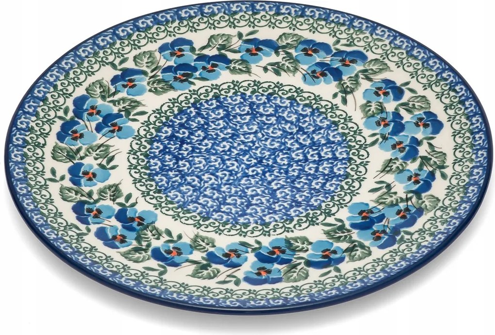 Lapos tányér pirítóshoz 21.5cm Ceramika Artystyczna Bolesławiec