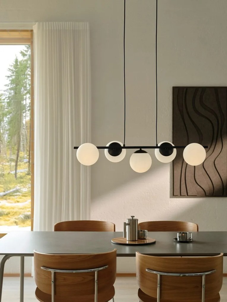 Nordlux modern függeszték lilly fekete nor2612623003