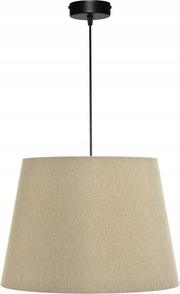 Függő lámpa túlnyúló csillár E27 Bézs Lámpabúra Kúp 34 x 44 h29 Avola