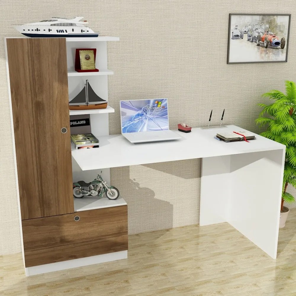 Íróasztal 62x120 cm Domingos – Furny Home