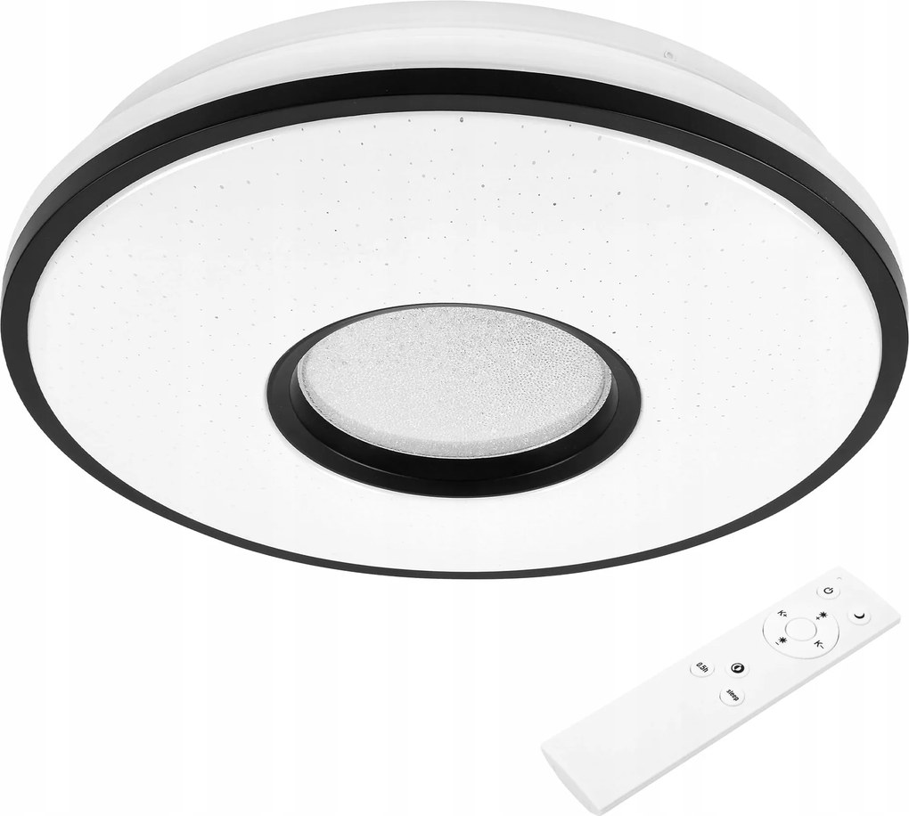 Mennyezeti lámpa Led panel Plafon 24W Cct 3 szín fényerőszabályzó távirányító Ledlux