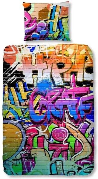 Graffity gyerek pamut ágyneműhuzat, 140 x 200 cm - Good Morning