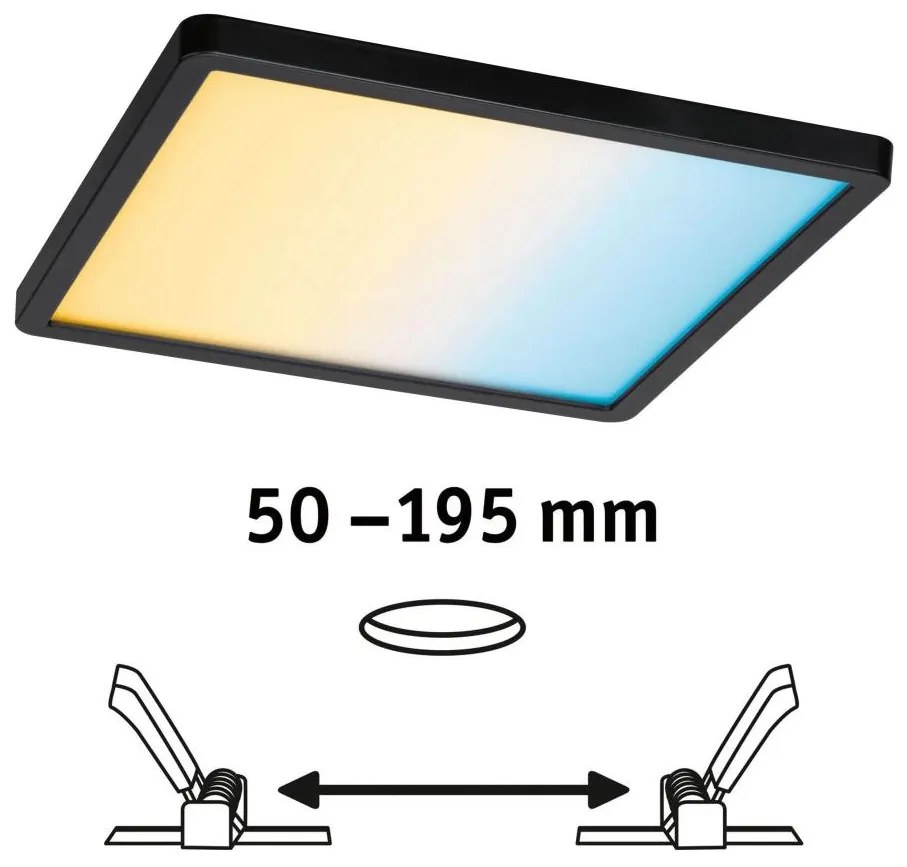 Paulmann 79967 - LED/16W IP44 dimmelhető fürdőszobai beépíthető mennyezeti lámpa AREO 230V