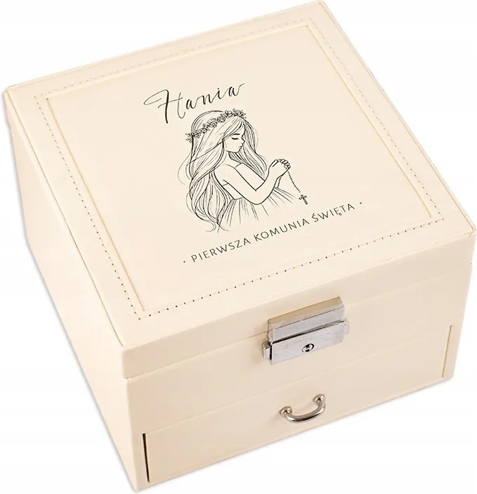 Ajándék áldozásra Lányoknak Névre szóló Ékszertartó Láda