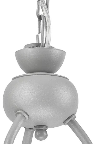 Csillár láncon RETRO II 3xE27/60W/230V ezüst