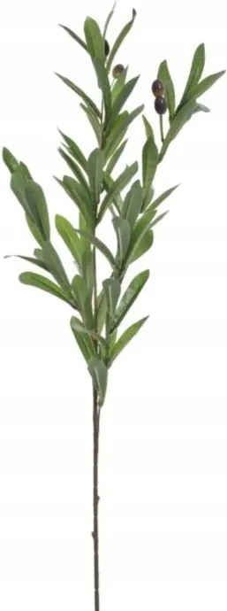 olíva ág gyümölcs ág olíva olajbogyó művirág 85cm