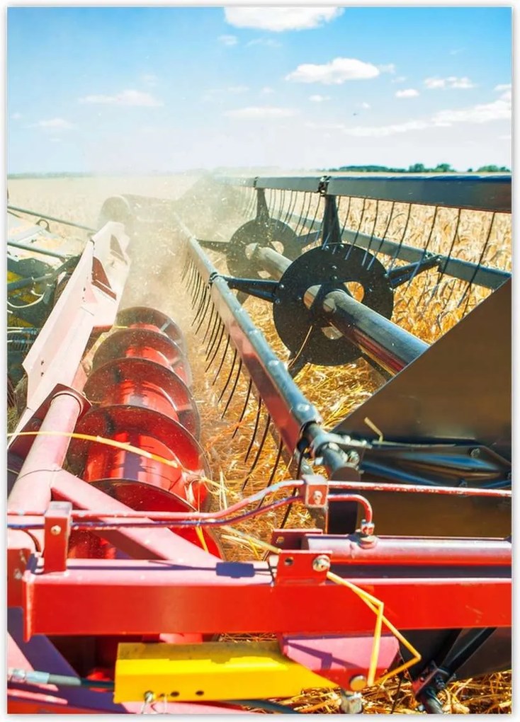 Poszterek 50x70 Heder Kombájn fűnyíró