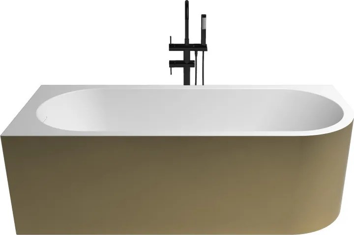Corner balos kád_70x170_Oro Metallic/Blanco Mate