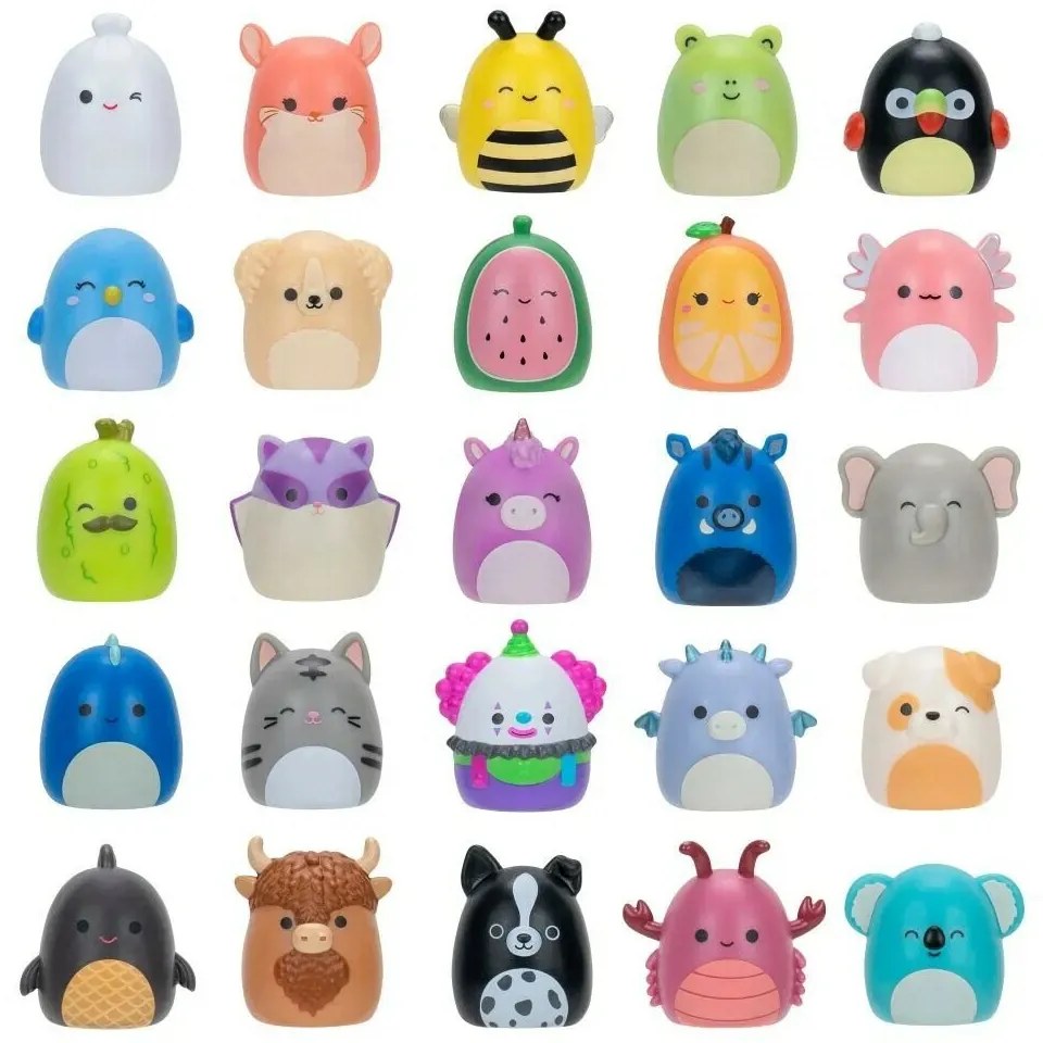 Squish és hosszúk készlet 25 figurával