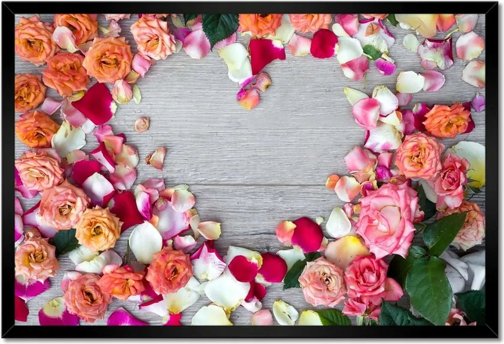 Poszterek keretben 60x40 Nőnap Ajándék Love