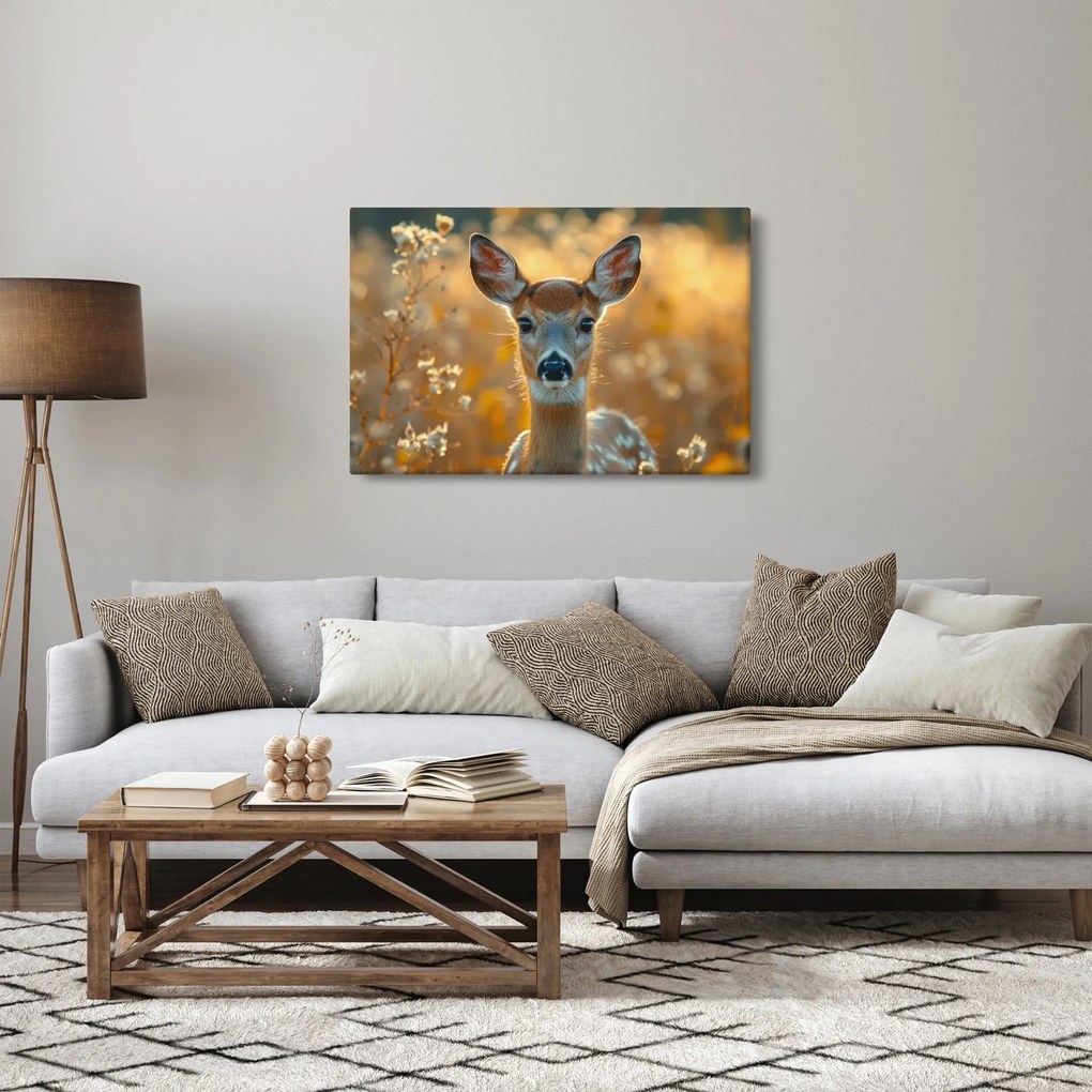 Kép - őzike (90x60 cm)