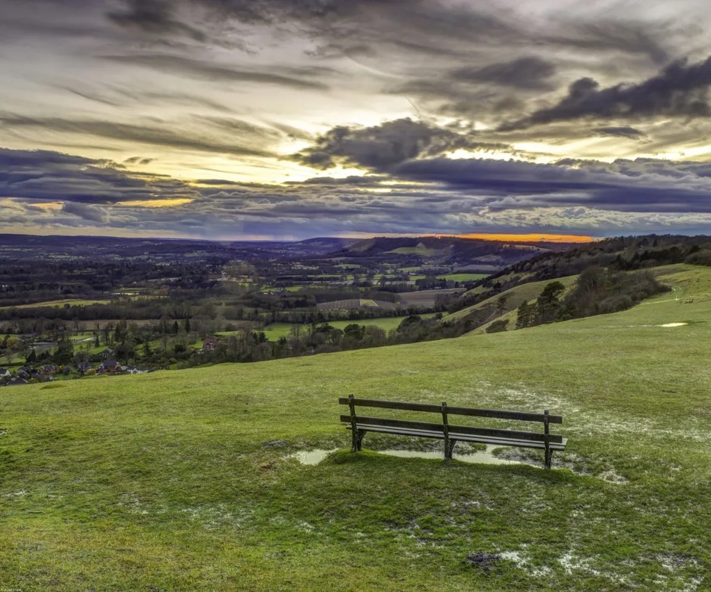 Poszter 60x50cm Reigate Hill, Assaf Frank