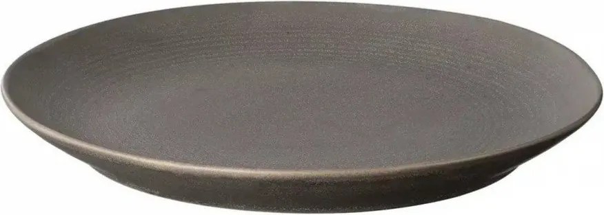 Sötétbarna kerámia tányér ø 26 cm Kumi – Blomus