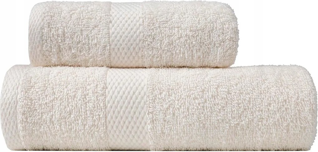 Lucy törölköző 50x90 ekrü 400g/m2 frottír