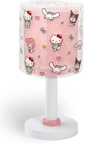 Dalber 41251 - LED gyereklámpa HELLO KITTY&FRIENDS 1xG4/4W/230V rózsaszín