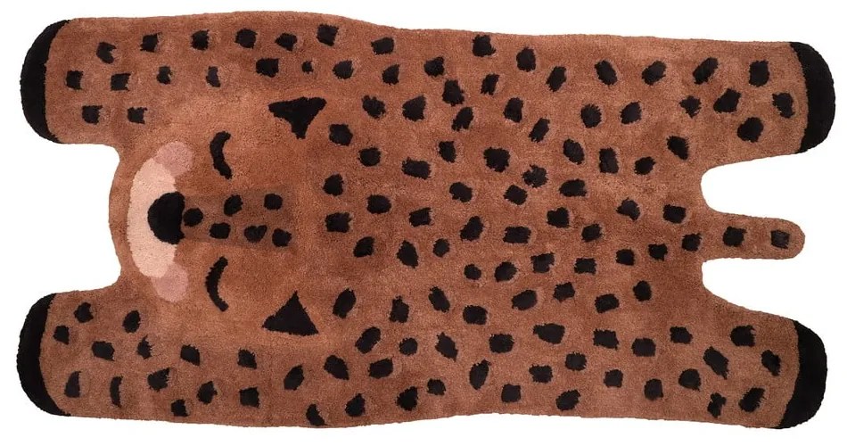 Little Cheetah gyerek pamutszőnyeg, 65 x 125 cm - Nattiot