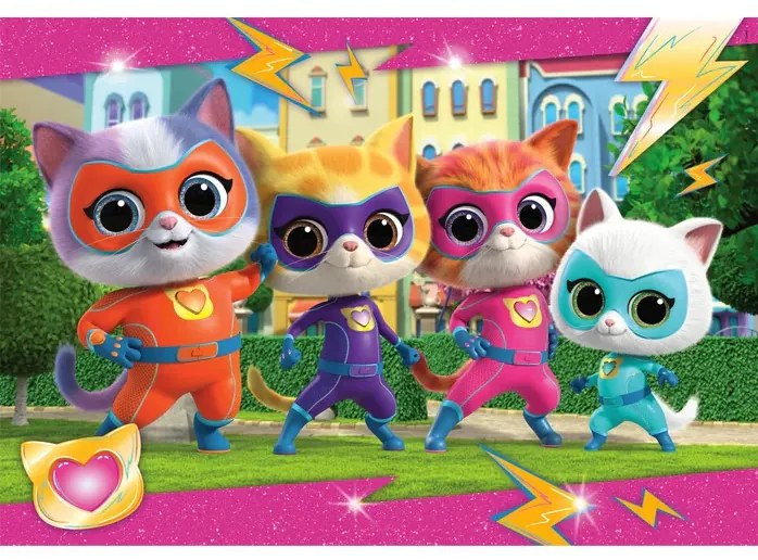 SzuperCicák Power 2x20 db-os puzzle Clementoni
